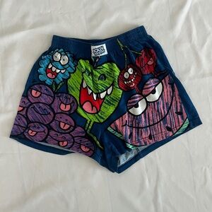 Colorful Jolly Rancher Cartoon Graphic Shorts